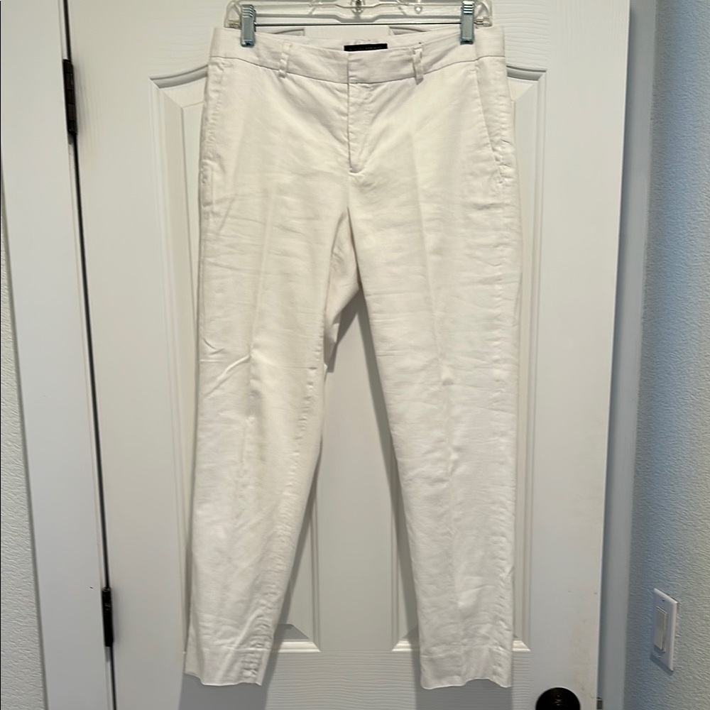 Banana Republic White Chinos Classic Fit